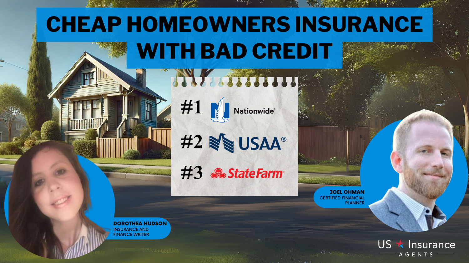 Cheap Homeowners Insurance With Bad Credit