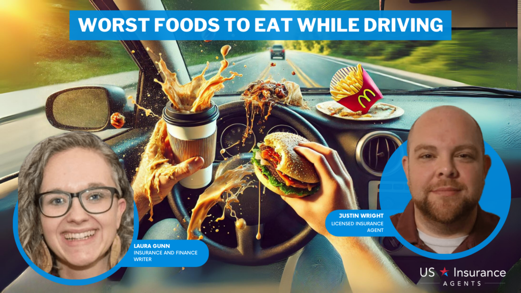 worst foods to eat while driving