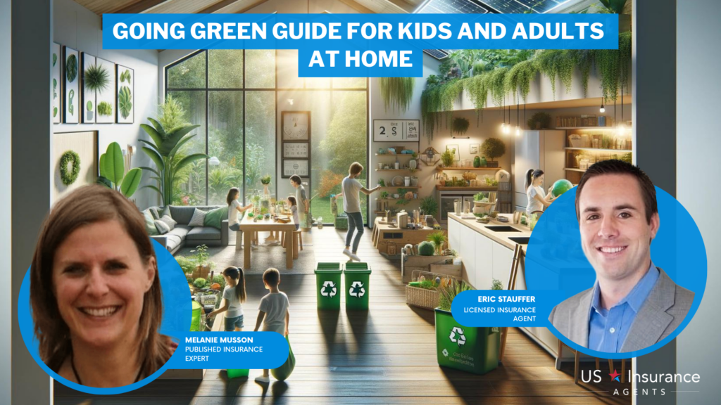 Going Green Guide for Kids and Adults at Home