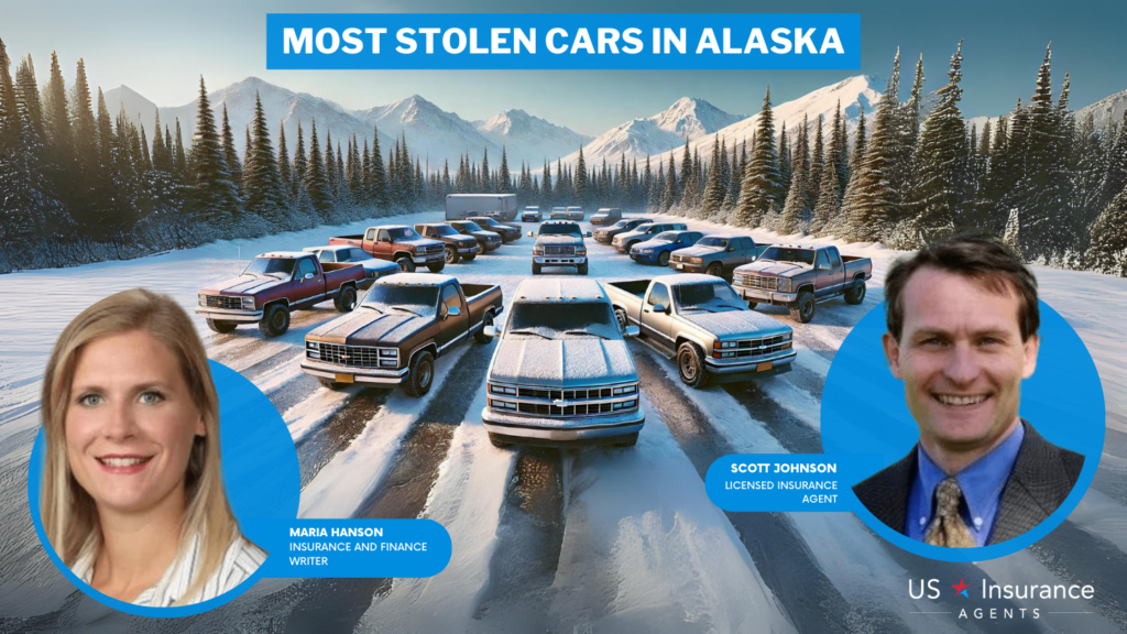 most stolen cars in Alaska