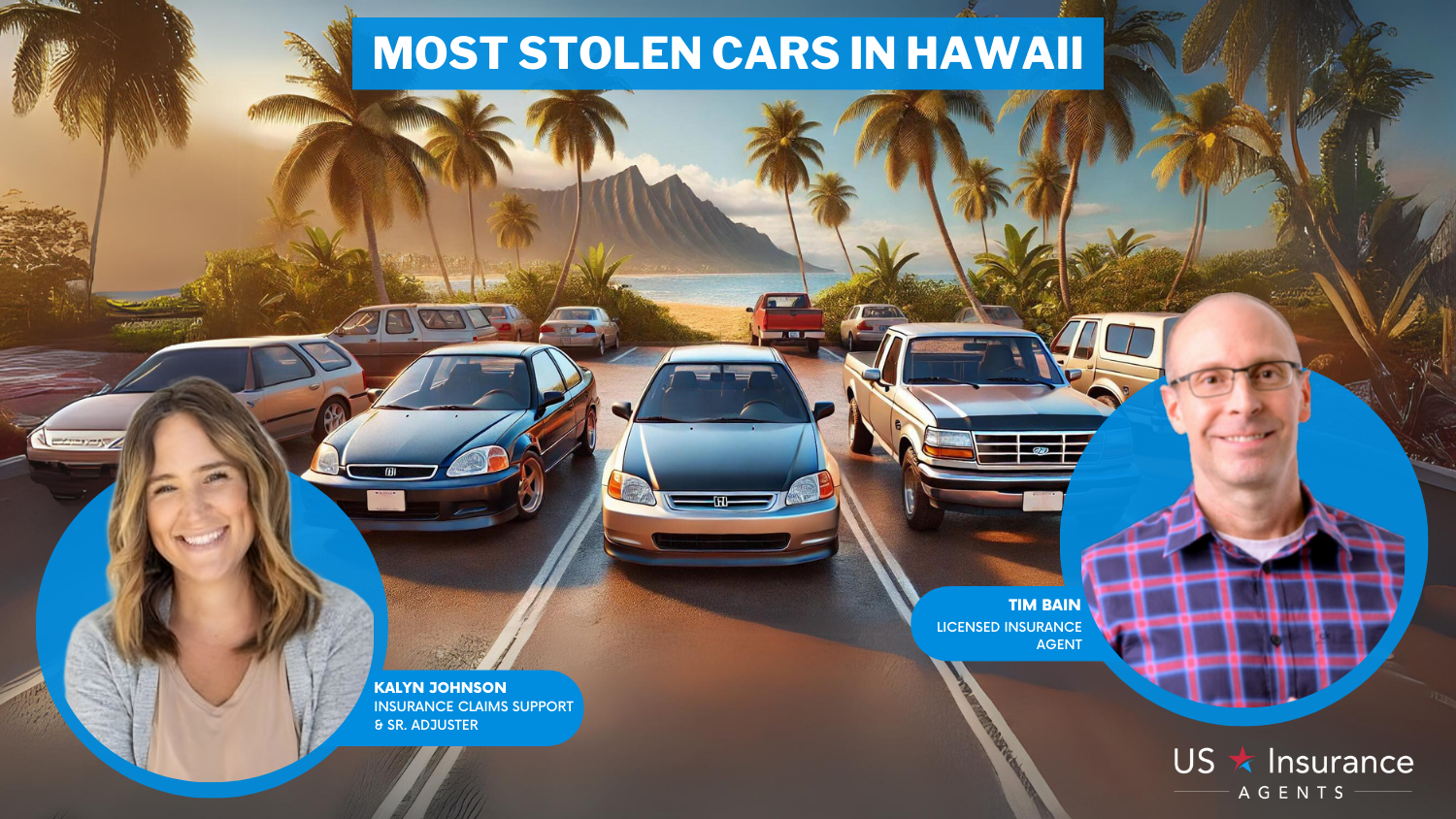 Most Stolen Cars in Hawaii (2024)