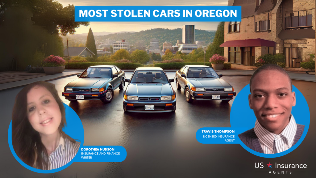 most stolen cars in Oregon