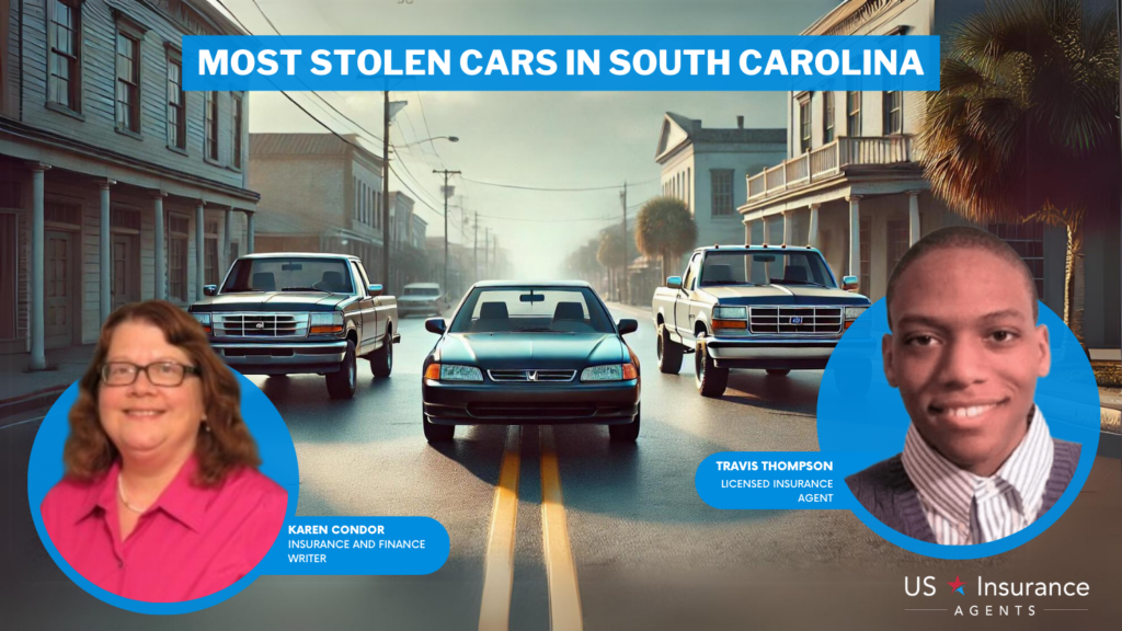 most stolen cars in South Carolina