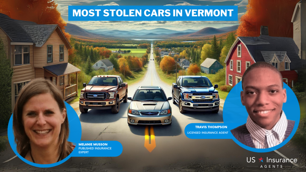 most stolen cars in Vermont