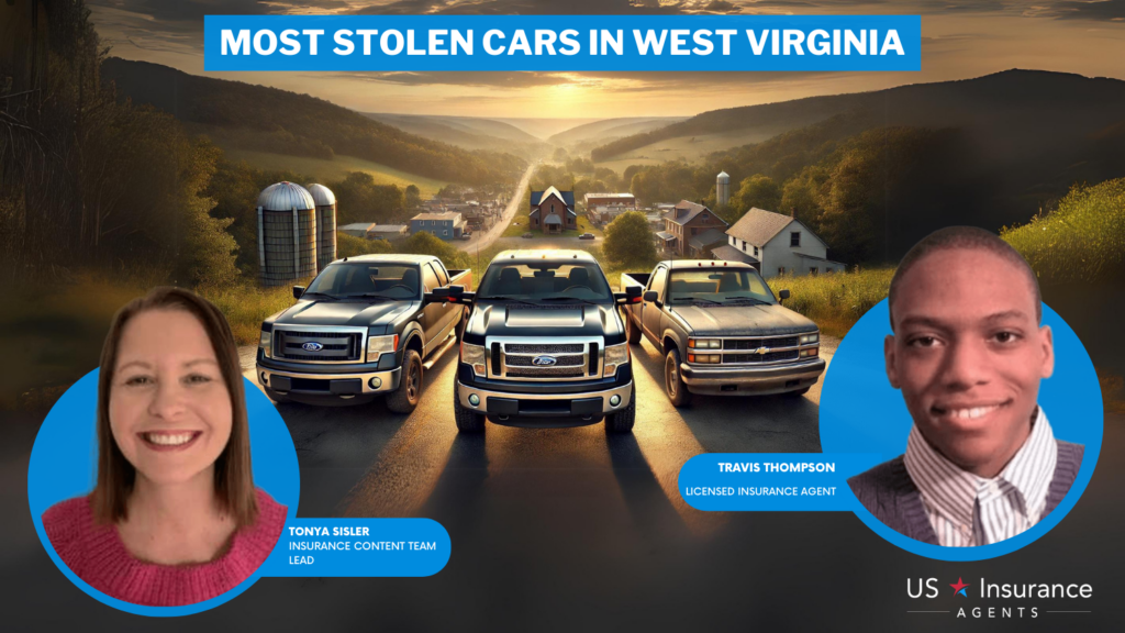 most stolen cars in West Virginia