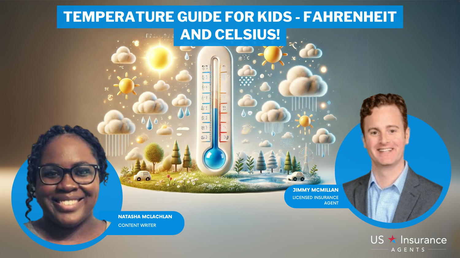 Temperature Guide for Kids – Fahrenheit and Celsius!