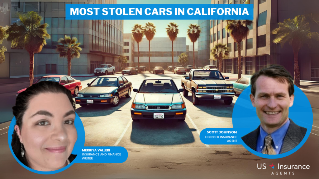 most stolen cars in California