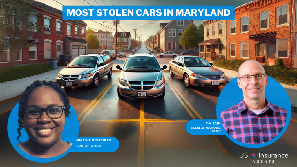 most stolen cars in Maryland