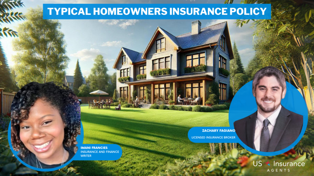 typical homeowners insurance policy