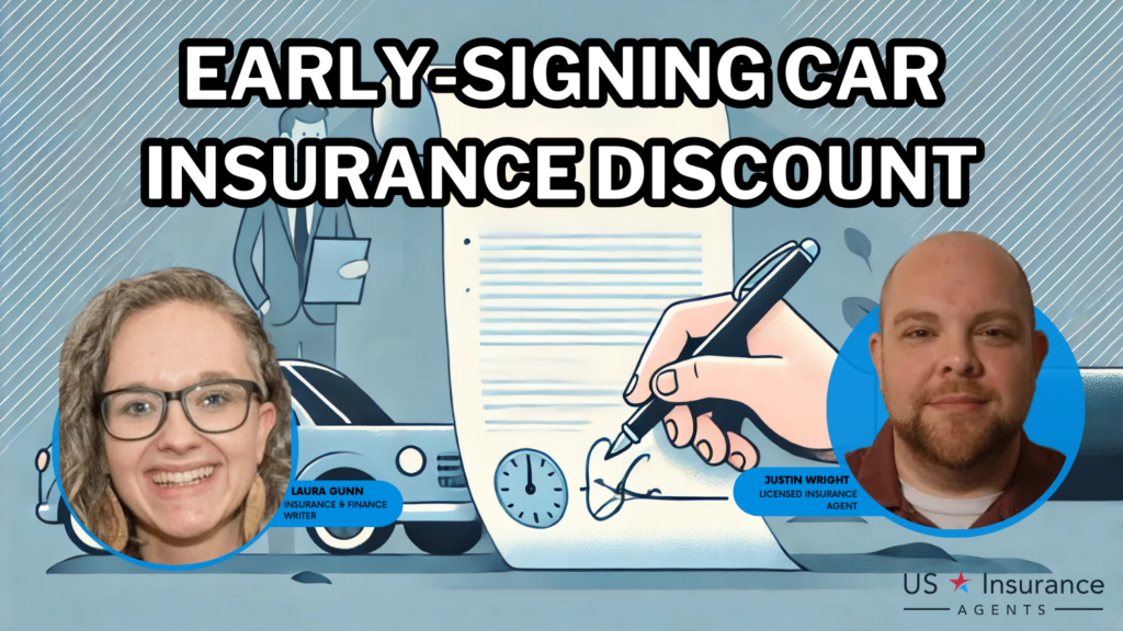 early-signing auto insurance discount