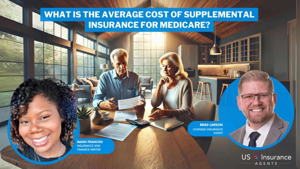 What is the average cost of supplemental insurance for Medicare?