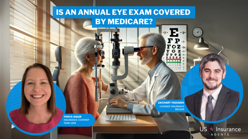 is an annual eye exam covered by Medicare?