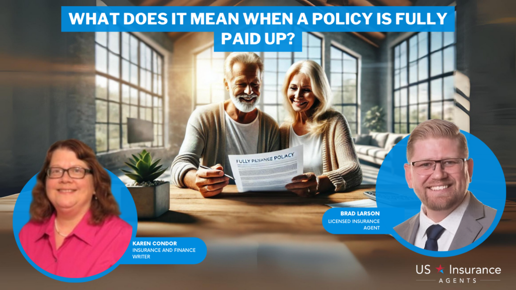 what does it mean when a policy is fully paid up?