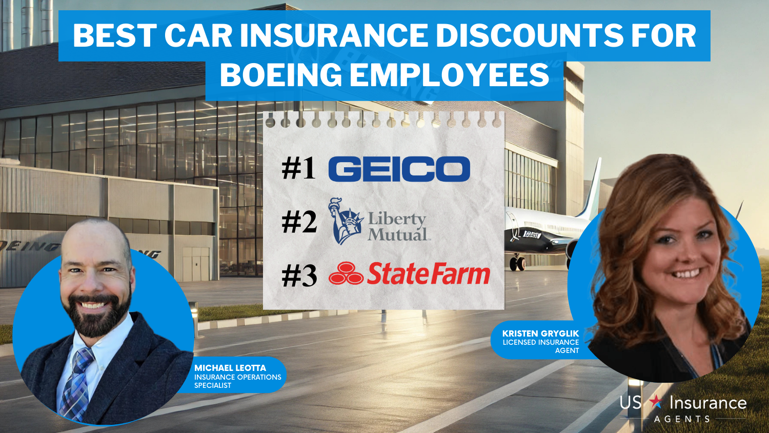 Best Car Insurance Discounts for Boeing Employees in 2024 (Save up to 25% With These Companies)