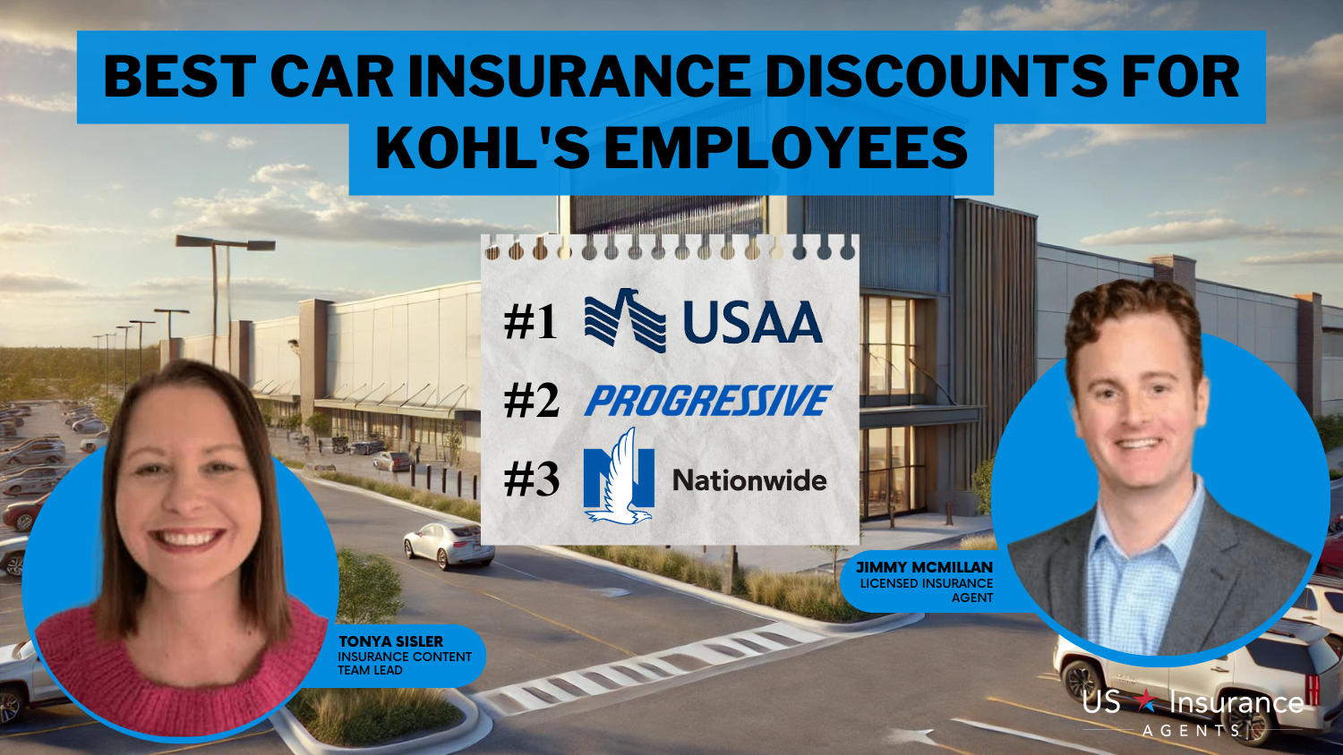 Best Car Insurance Discounts for Kohl’s Employees in 2025 (Save up to 25% With These Companies)