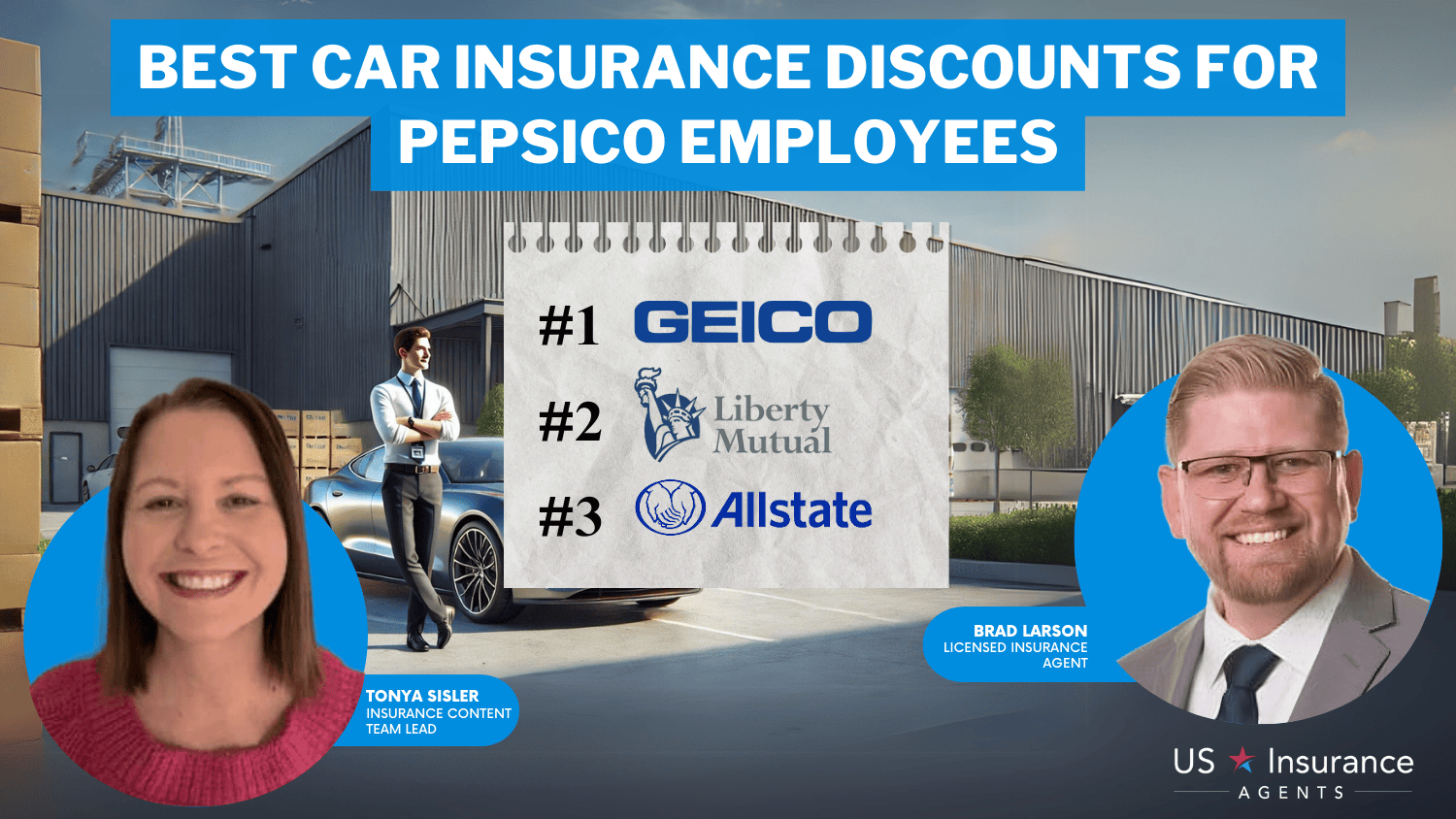 Geico, Liberty Mutual, and Allstate: Best Car Insurance Discounts for Pepsico Employees