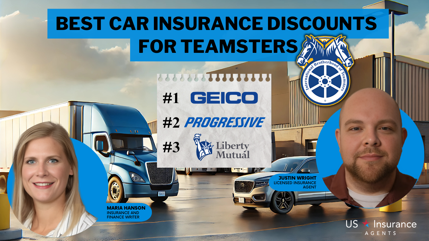 Best Car Insurance Discounts for Teamsters in 2025 (Save up to 30% With These Companies)