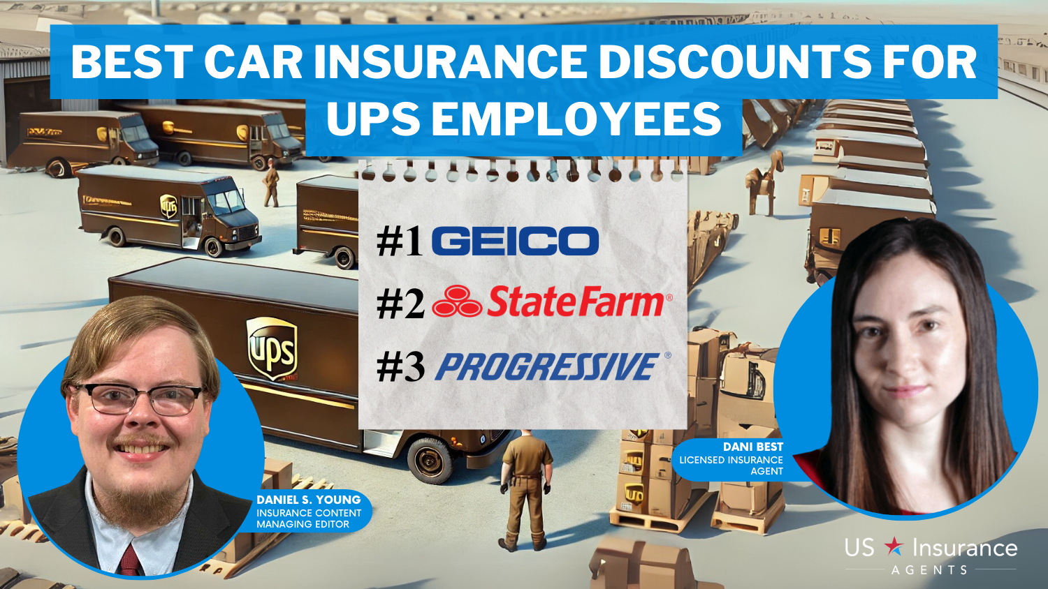 Best Car Insurance Discounts for UPS Employees in 2024 (Save up to 25% With These Companies)