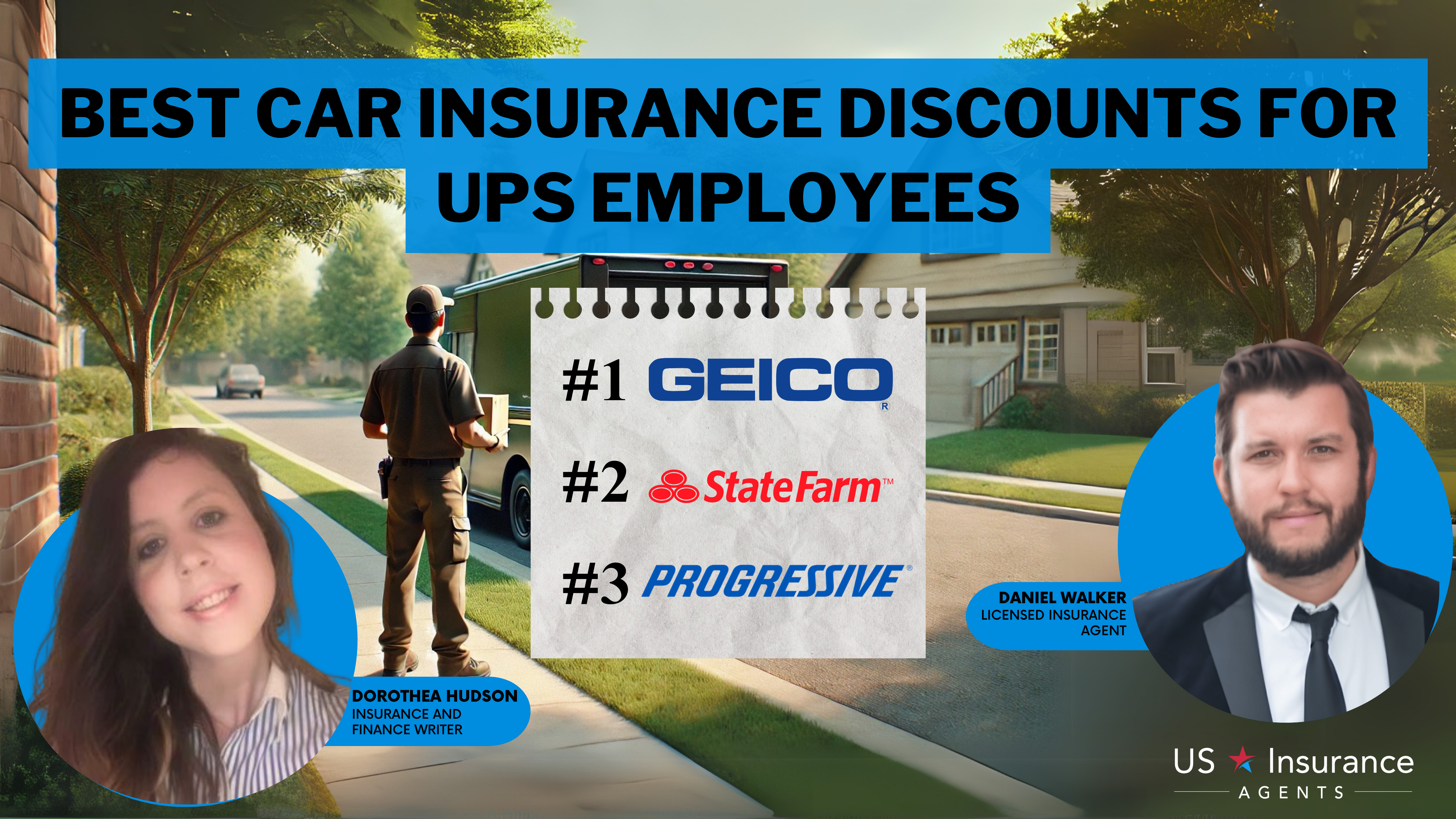 Best Car Insurance Discounts for UPS Employees in 2025 (Save up to 30% With These Companies)