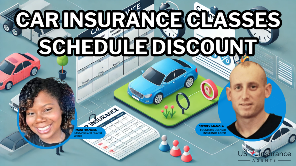 auto insurance Classes Schedule Discount