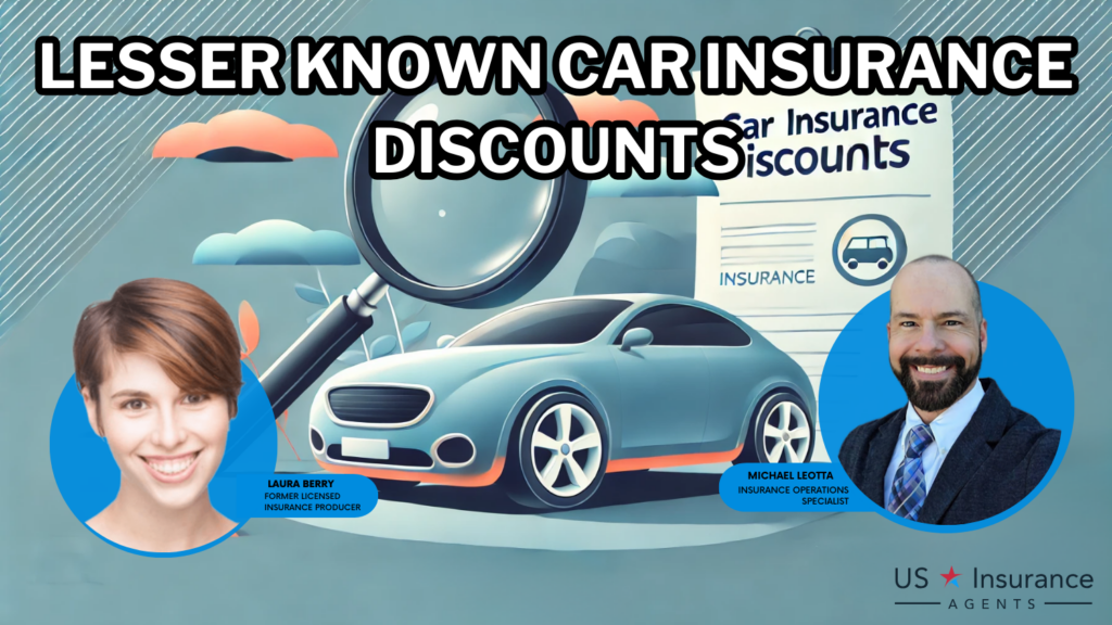 Lesser Known auto insurance Discounts