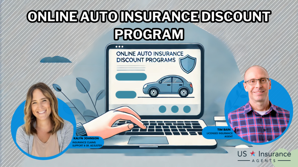 Online auto insurance Discount Program