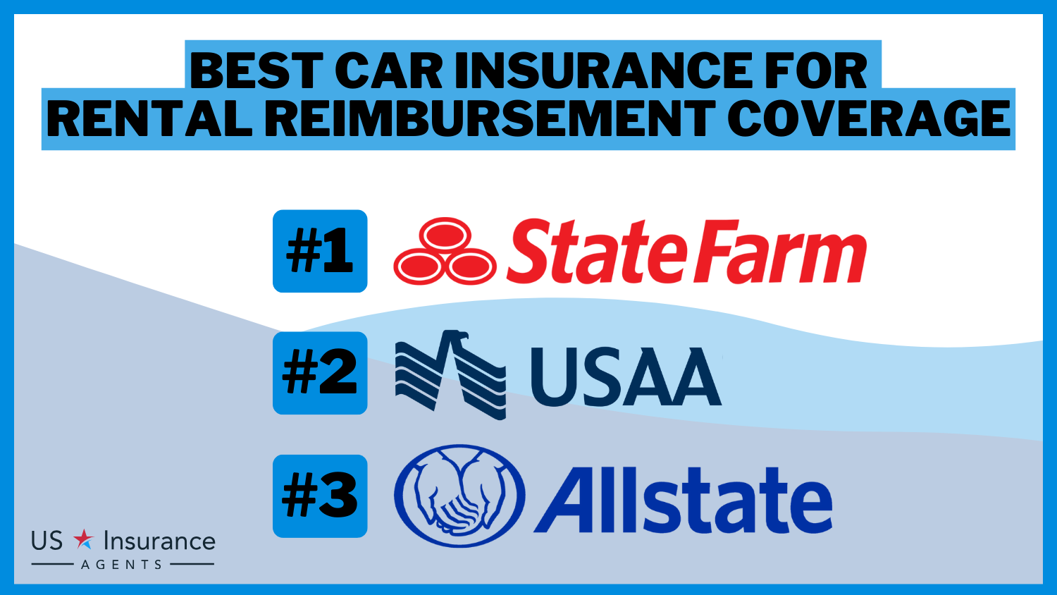 Best Car Insurance for Rental Reimbursement: State Farm, USAA, and Allstate