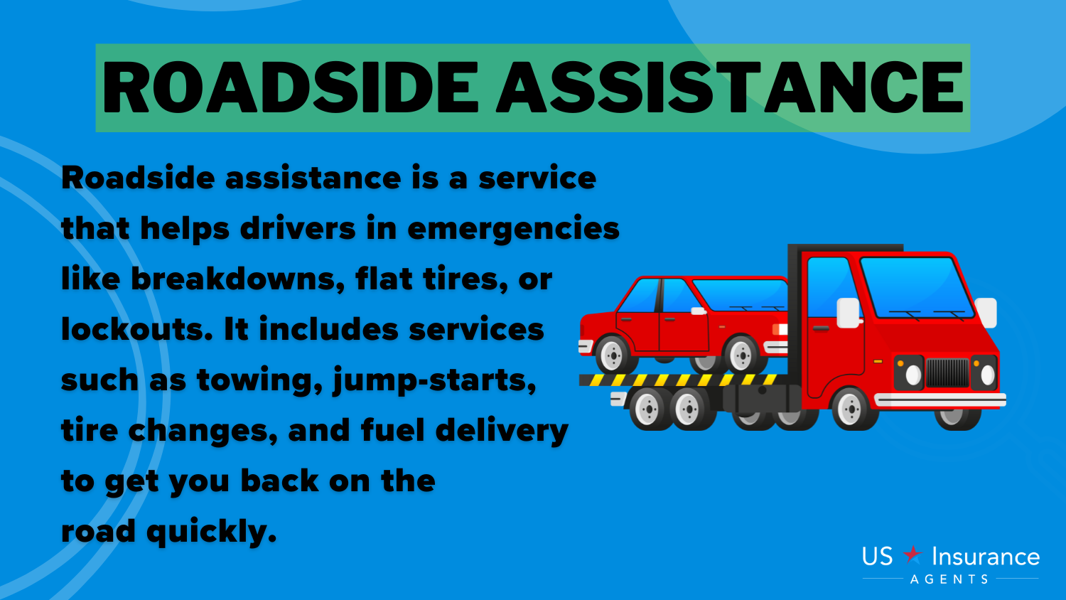 Roadside Assistance Definition card: Best Car Insurance for Postal Employees