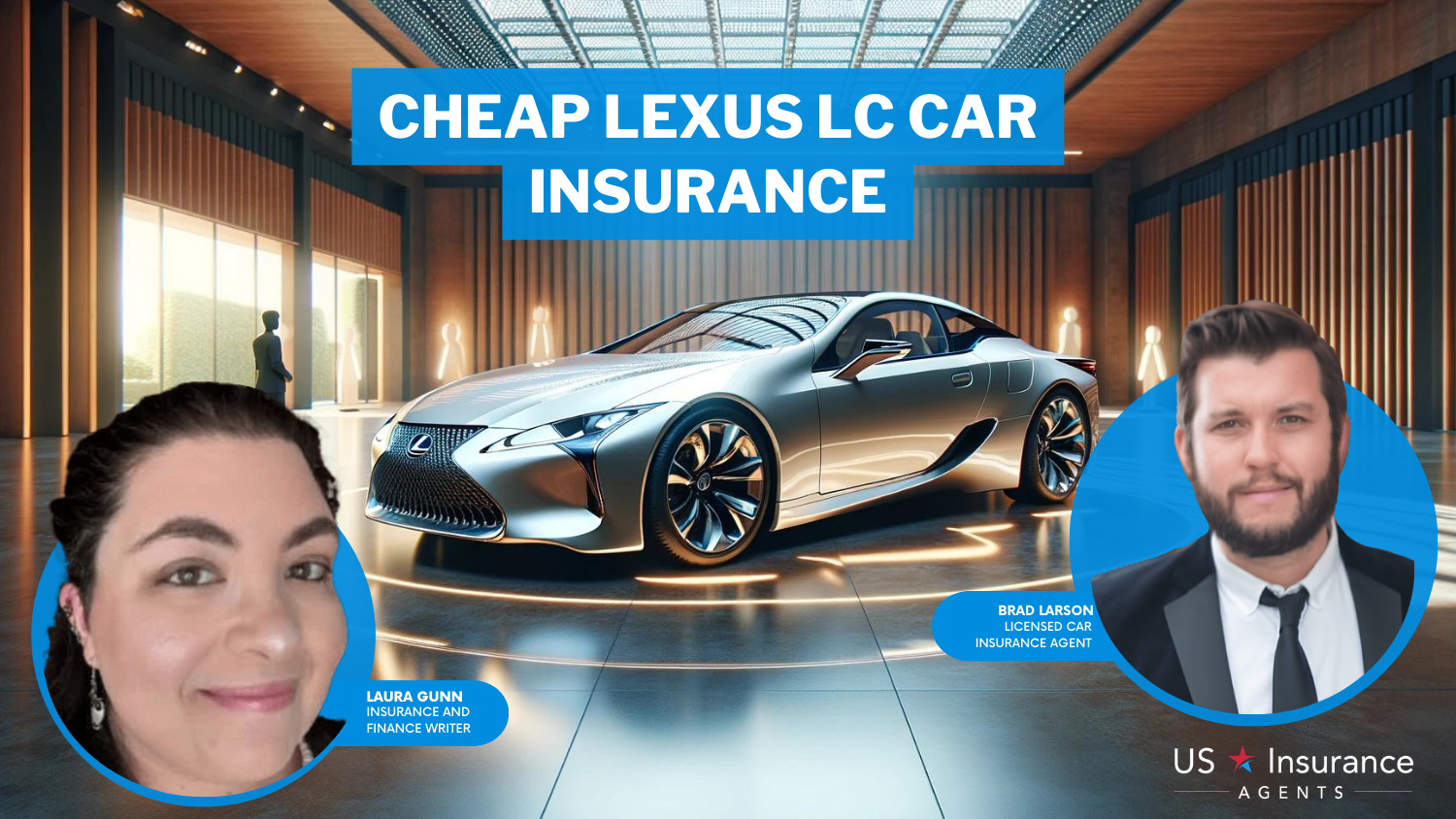 Cheap Lexus LC Car Insurance: State Farm, USAA, and Progressive.