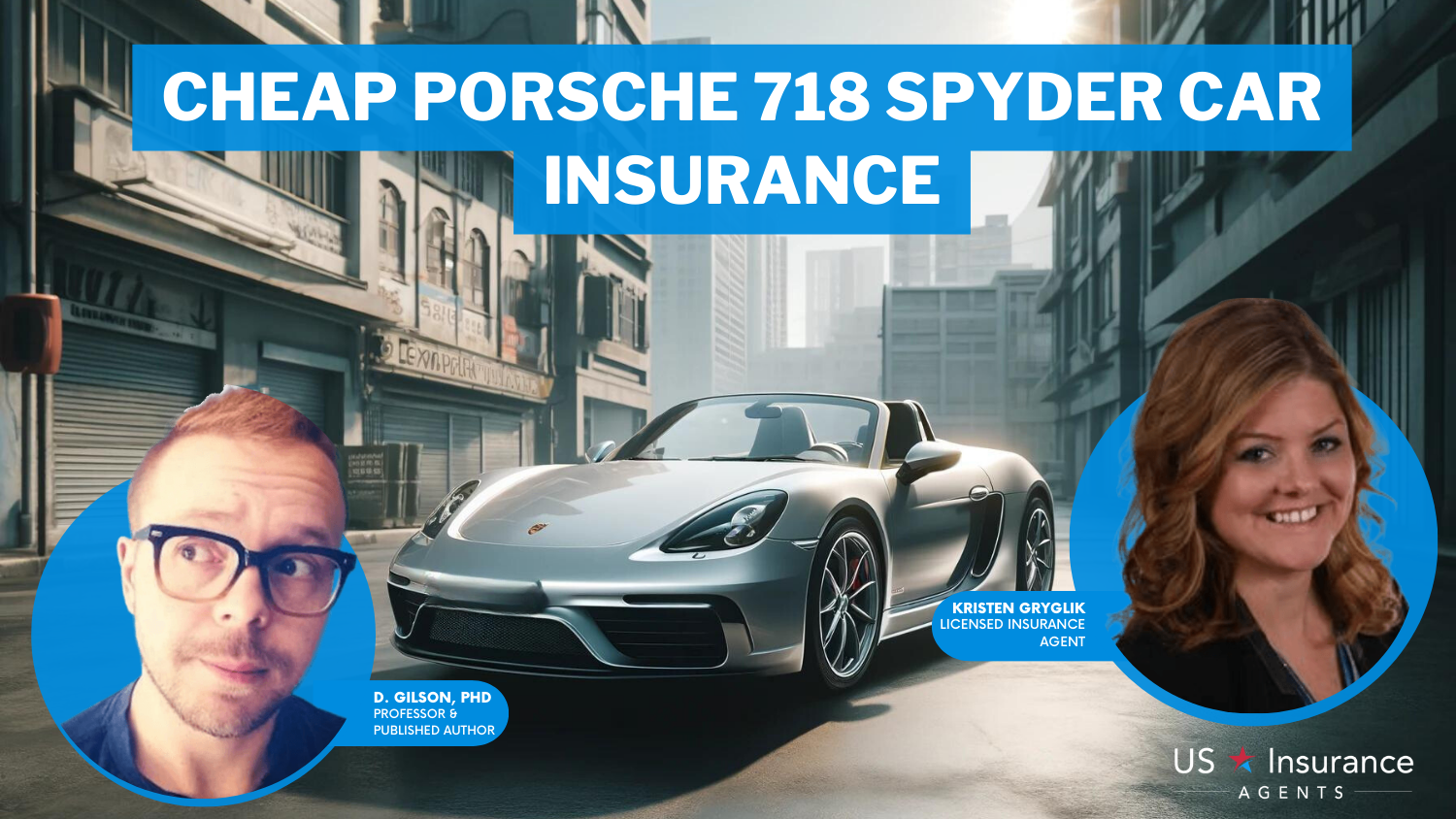 Progressive, State Farm and Allstate: cheap Porsche 718 Spyder car insurance 