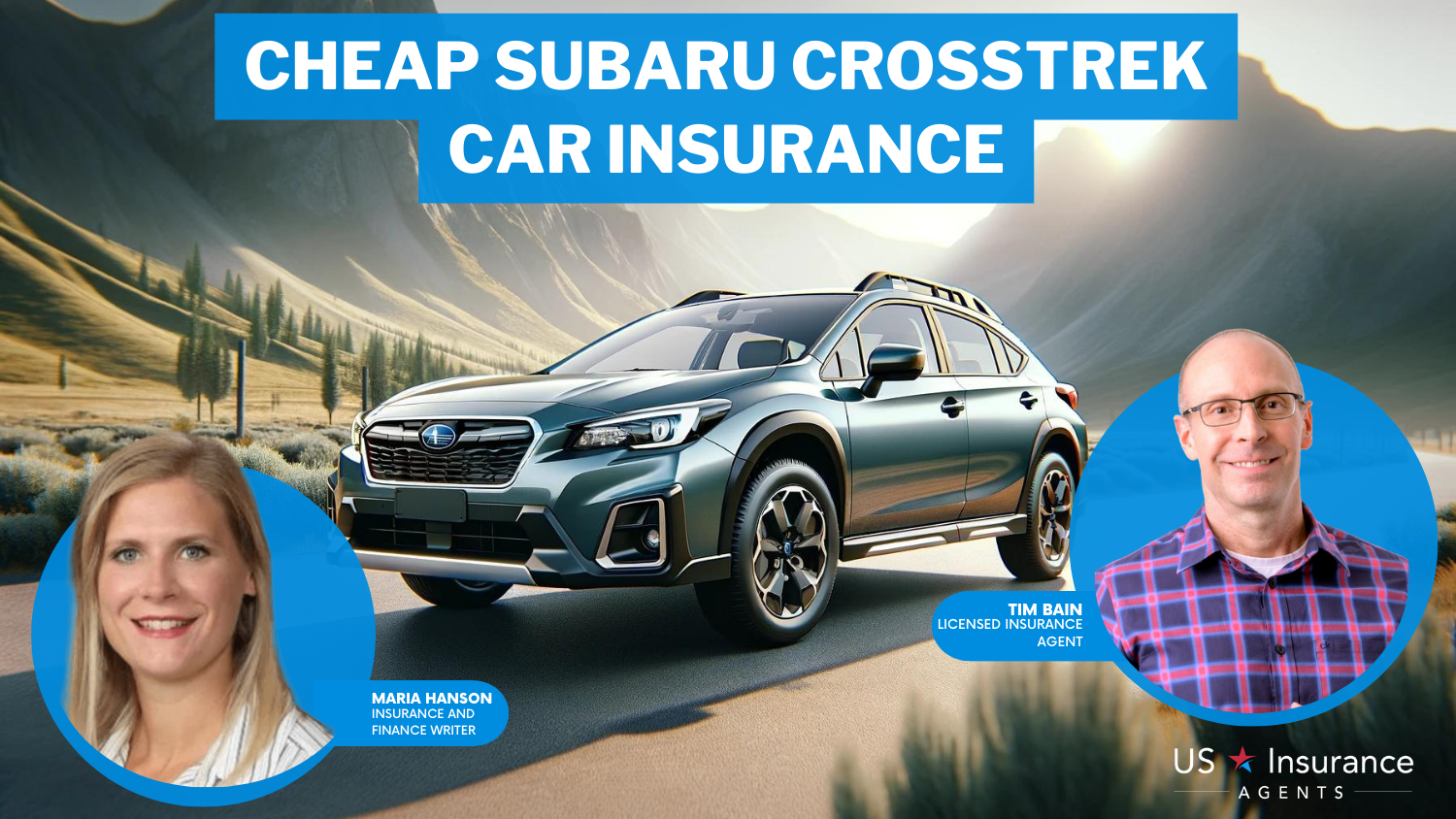 Progressive, State Farm, and USAA: Cheap Subaru Crosstrek car insurance