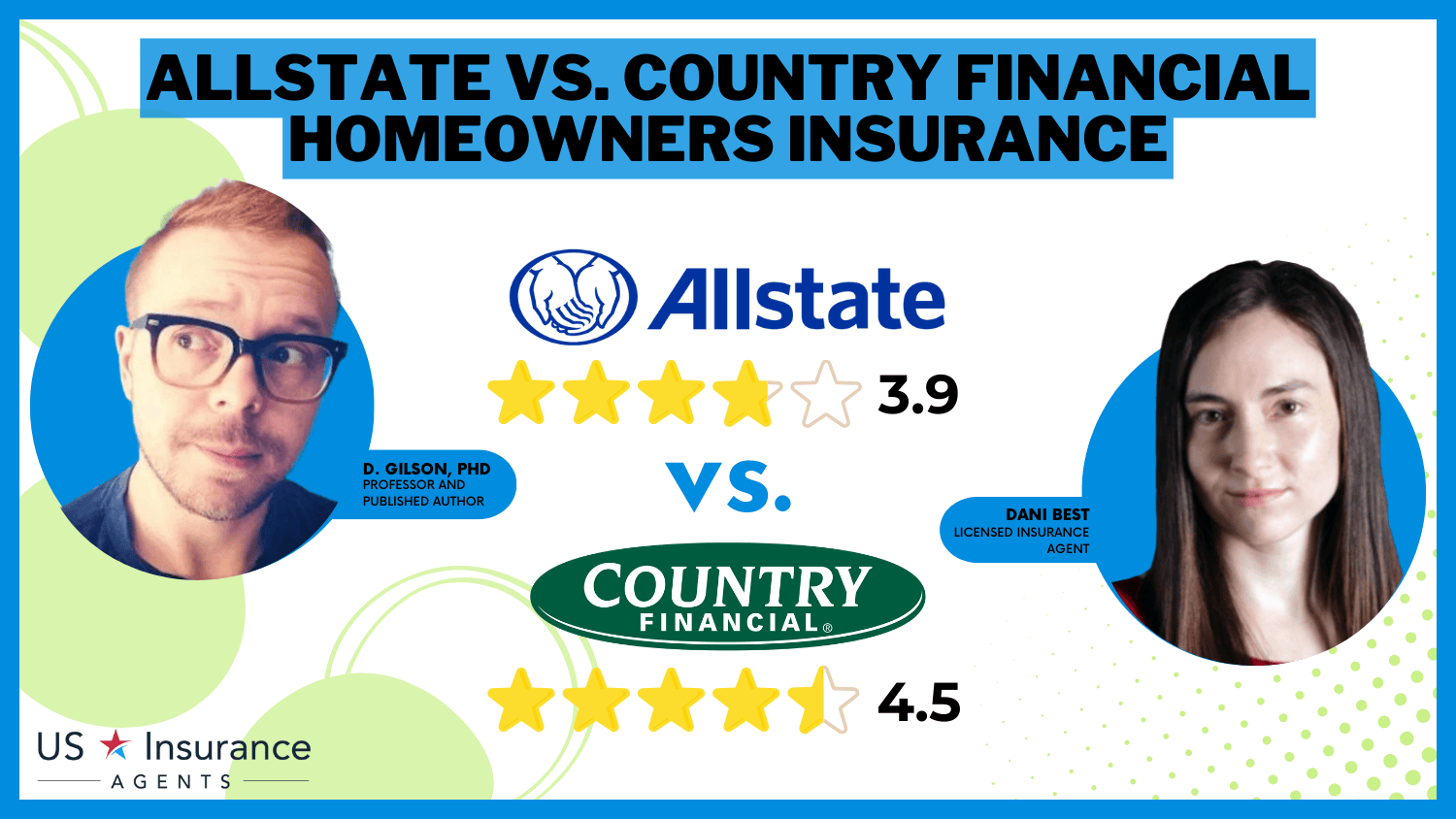 Allstate vs. COUNTRY Financial Homeowners Insurance in 2025 (Side-by-Side Comparison)