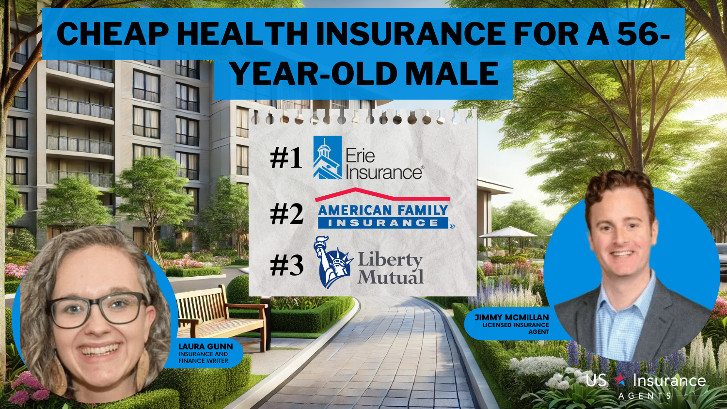 cheap health insurance for a 56-year-old male