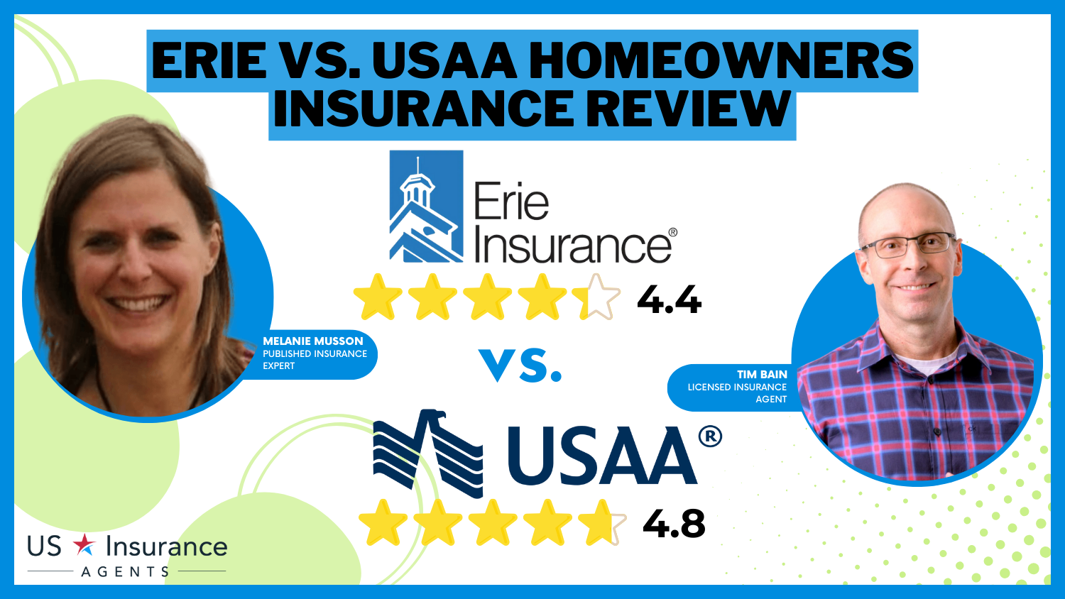 Erie vs. USAA Homeowners Insurance in 2024 (Who Wins?)