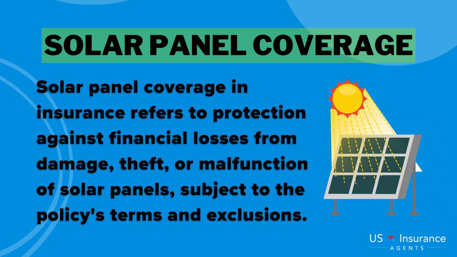 Solar Panel Coverage Definition Card: Does USAA homeowners insurance cover solar panels?