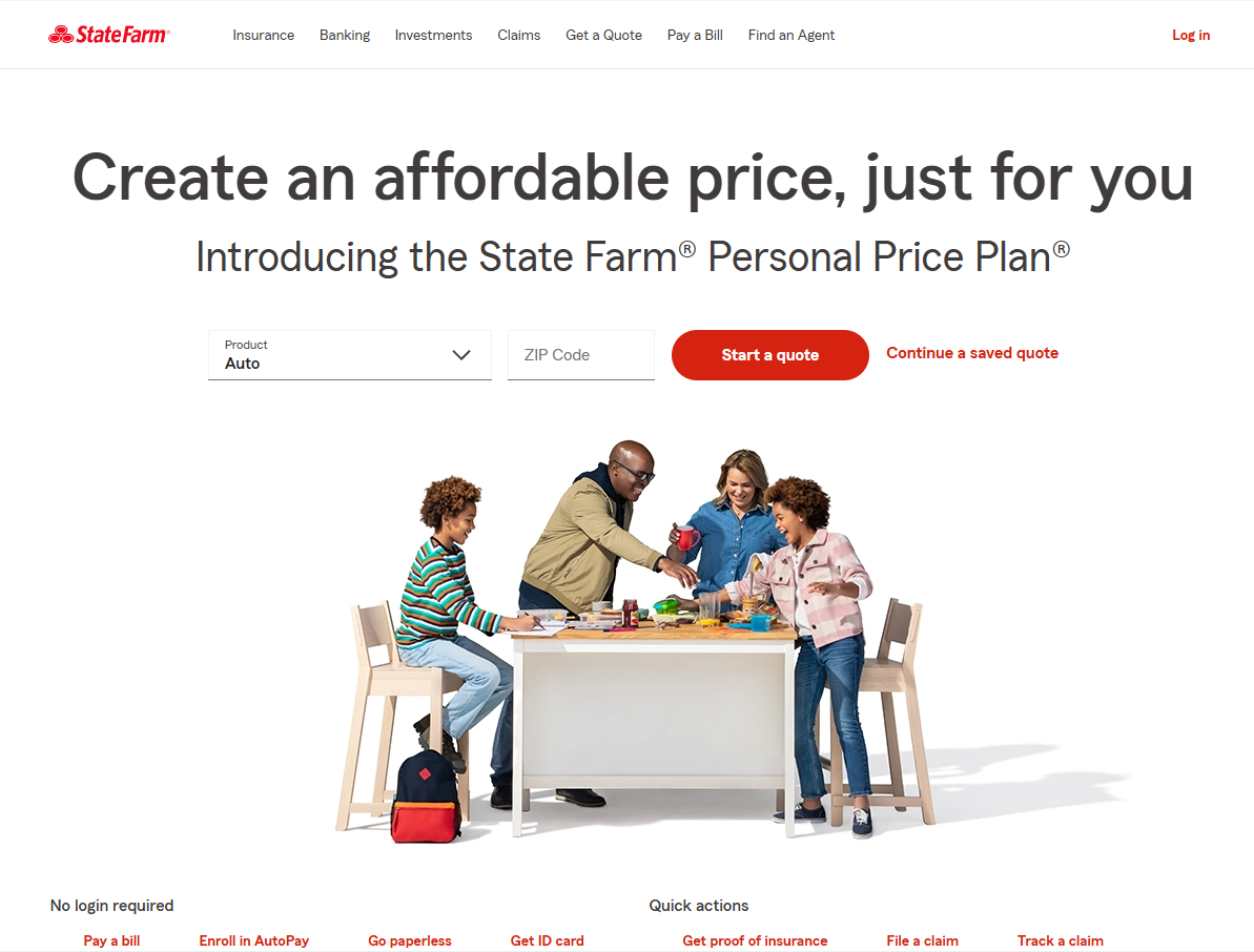 State Farm provider screenshot: Does State Farm home insurance cover trampolines?